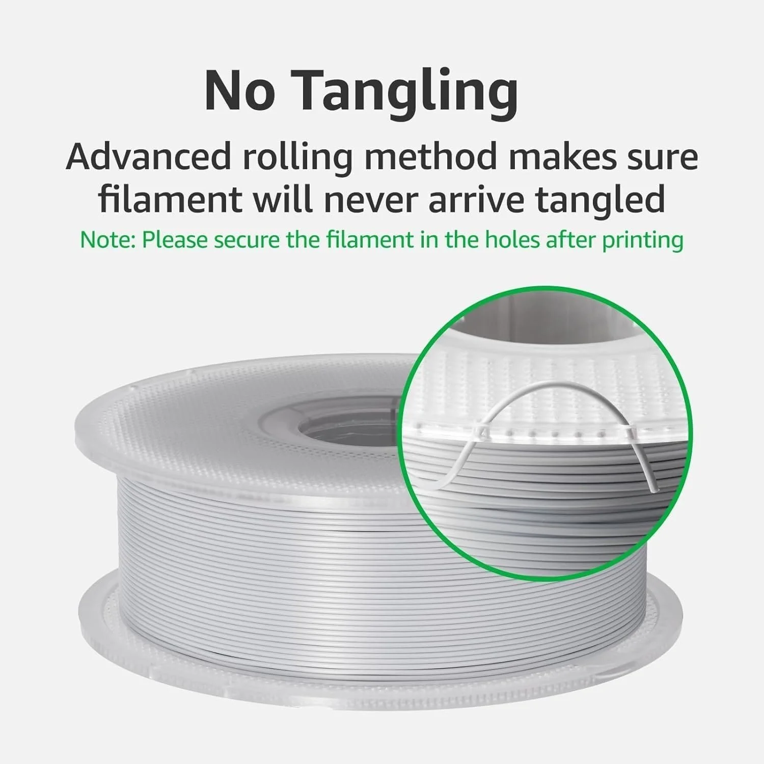 Bambu Lab A00-Y2-1.75-1000-SPL Bambu PLA Basic Filament - Sunflower Yellow - with Bambu Reusable Spool view 4