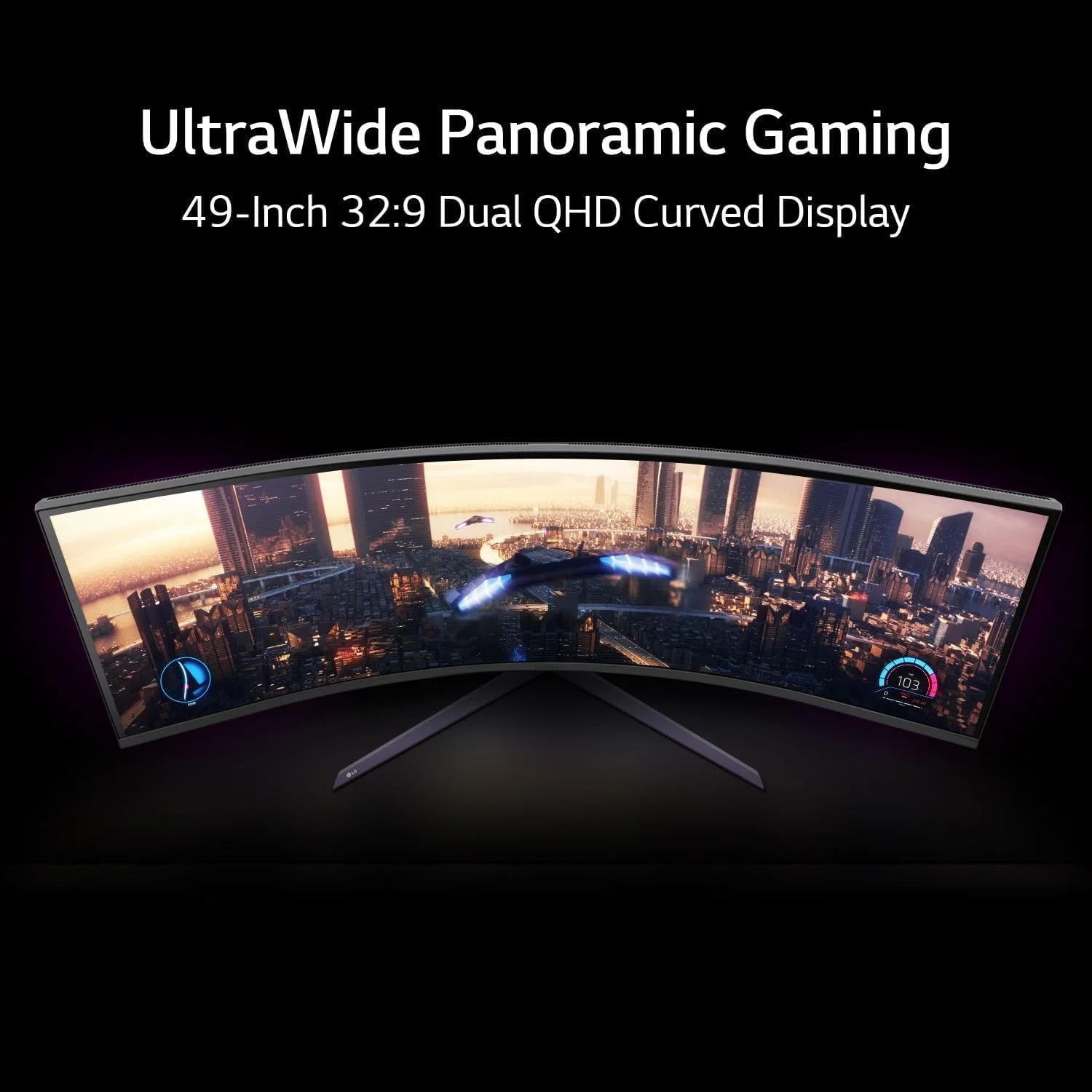 LG 49GR85DC-B Curved Dual QHD VA 240Hz DP HAS
