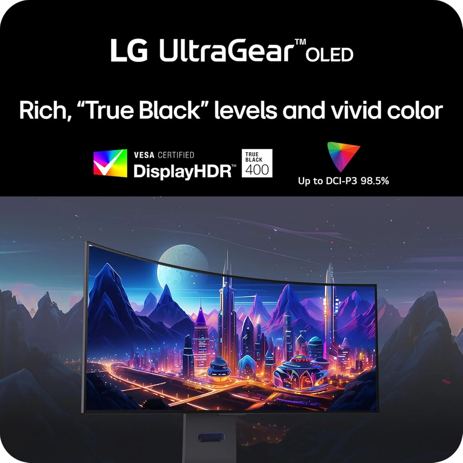 LG 39GS95QE-B Curved UWQHD OLED 240Hz 0.03ms HDR400 HAS view 4