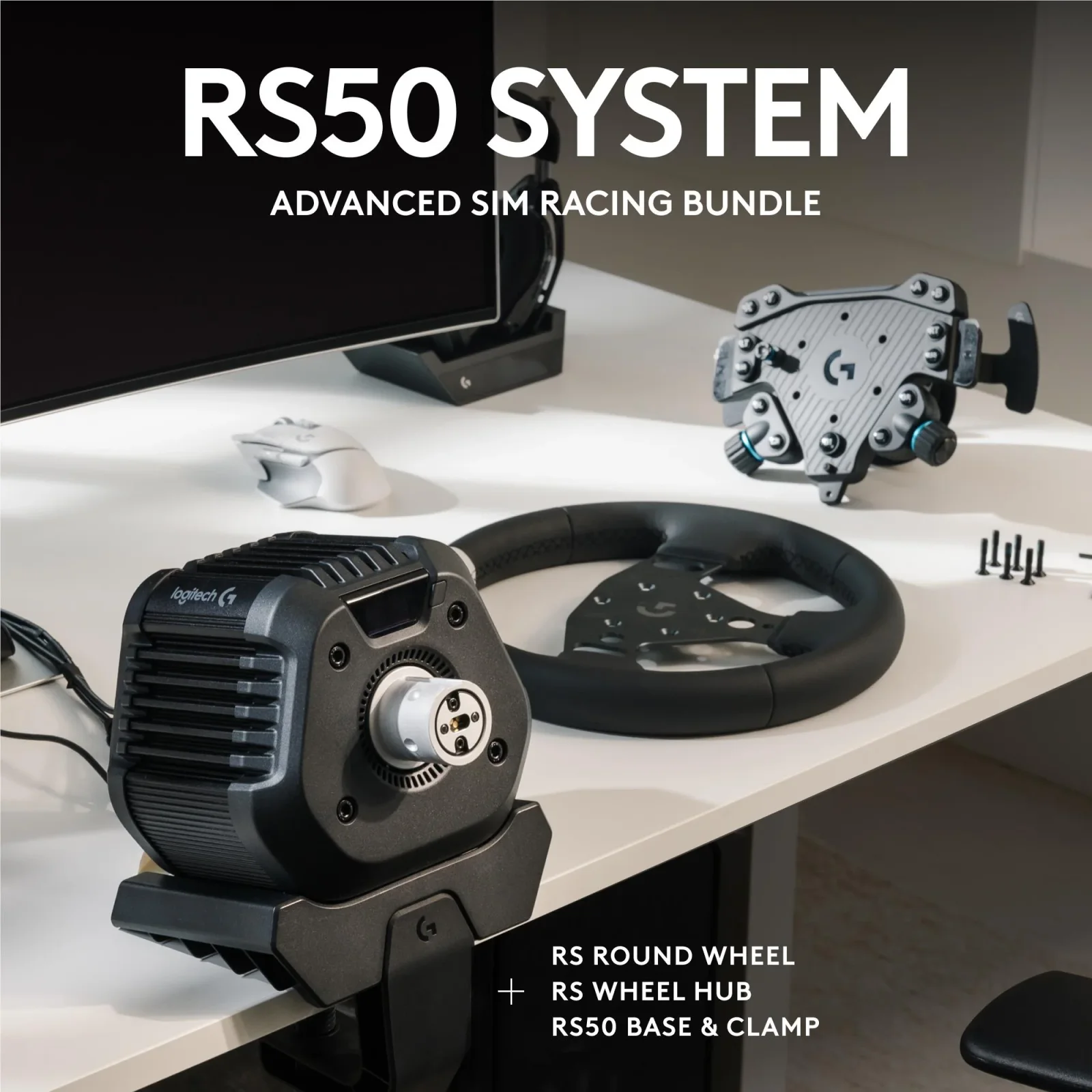 Logitech 941-000267 LOGITECH RS50 SYSTEM DD WHEEL+BASE FOR PS/PC (2Y)
