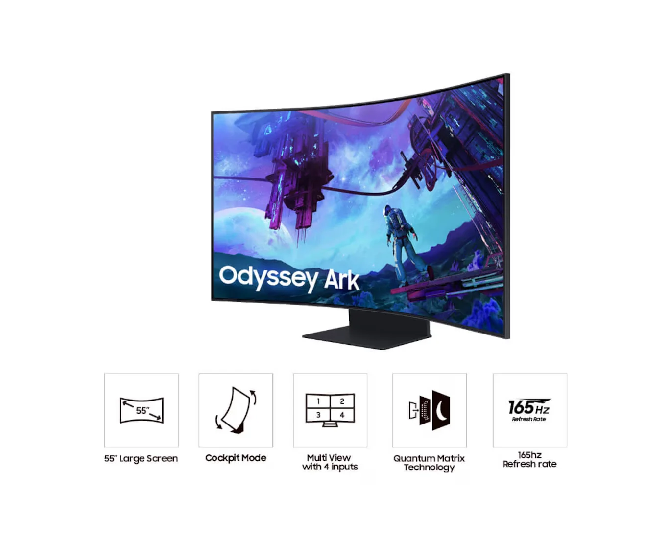 Samsung LS55CG970NEXXS SAMSUNG LCD LS55CG970NEXXS 55" ARK 2 view 2