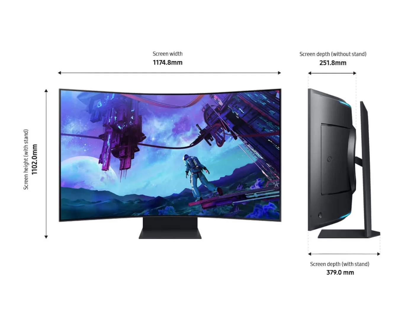Samsung LS55CG970NEXXS SAMSUNG LCD LS55CG970NEXXS 55" ARK 2 view 4