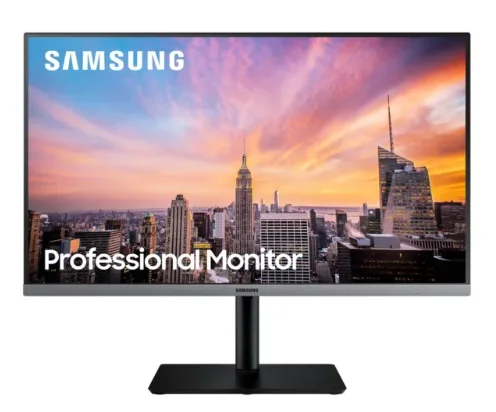 SAMSUNG ‎LS27R650FDEXXS Professional Monitor, 27", 16:9, 1920 x 1080, Black