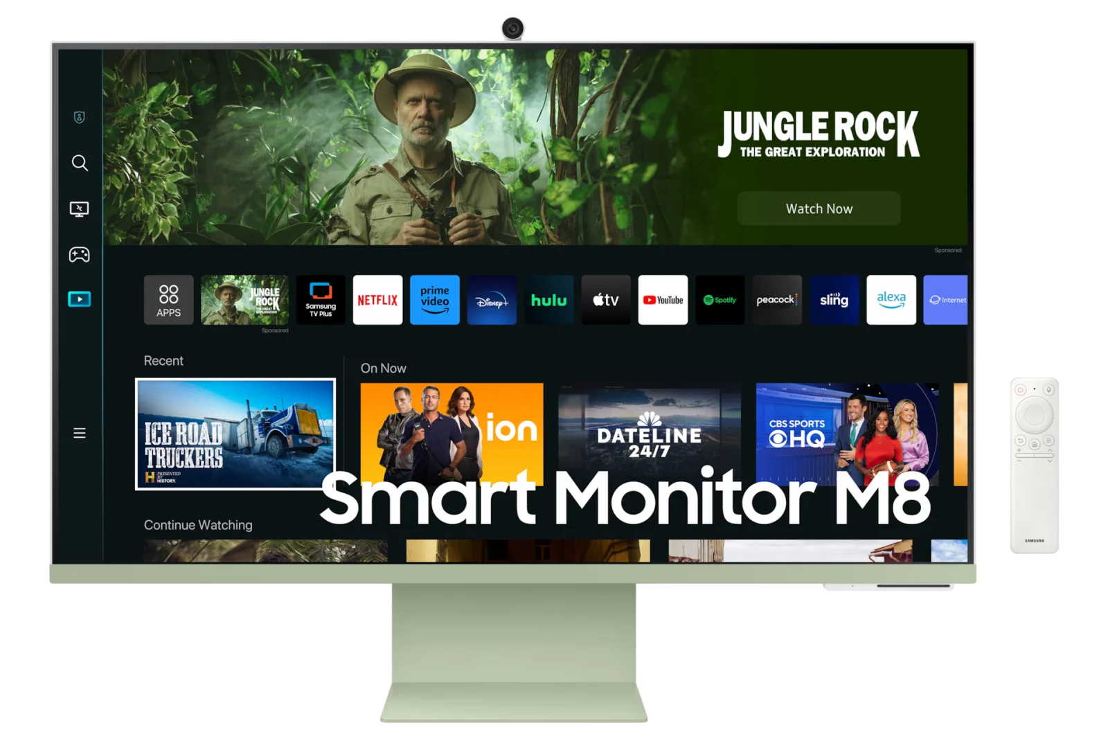 Samsung LS32CM80GUEXXS SAMSUNG 32" Smart Monitor M8 Green view 2