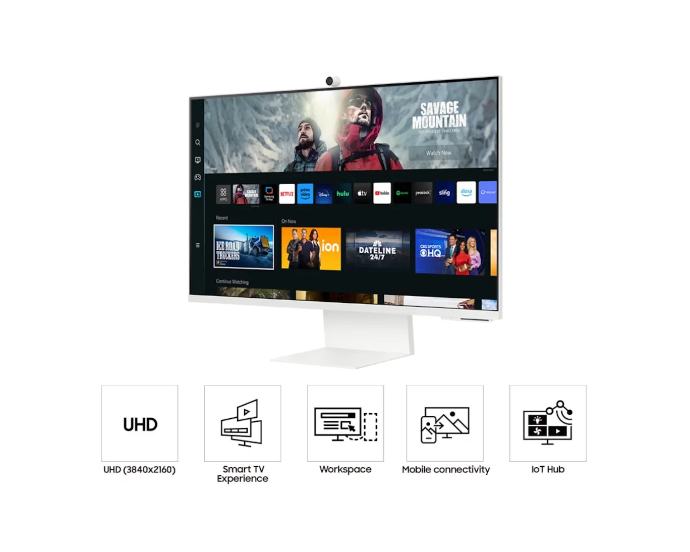 Samsung LS32CM801UEXXS SAMSUNG LS32CM801UEXXS 32" SMART WARM WHITE Camera