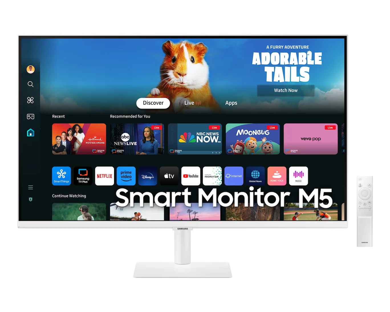Samsung LS32CM501EEXXS SAMSUNG LS32CM501EEXXS 32" SMART MONITOR WHITE