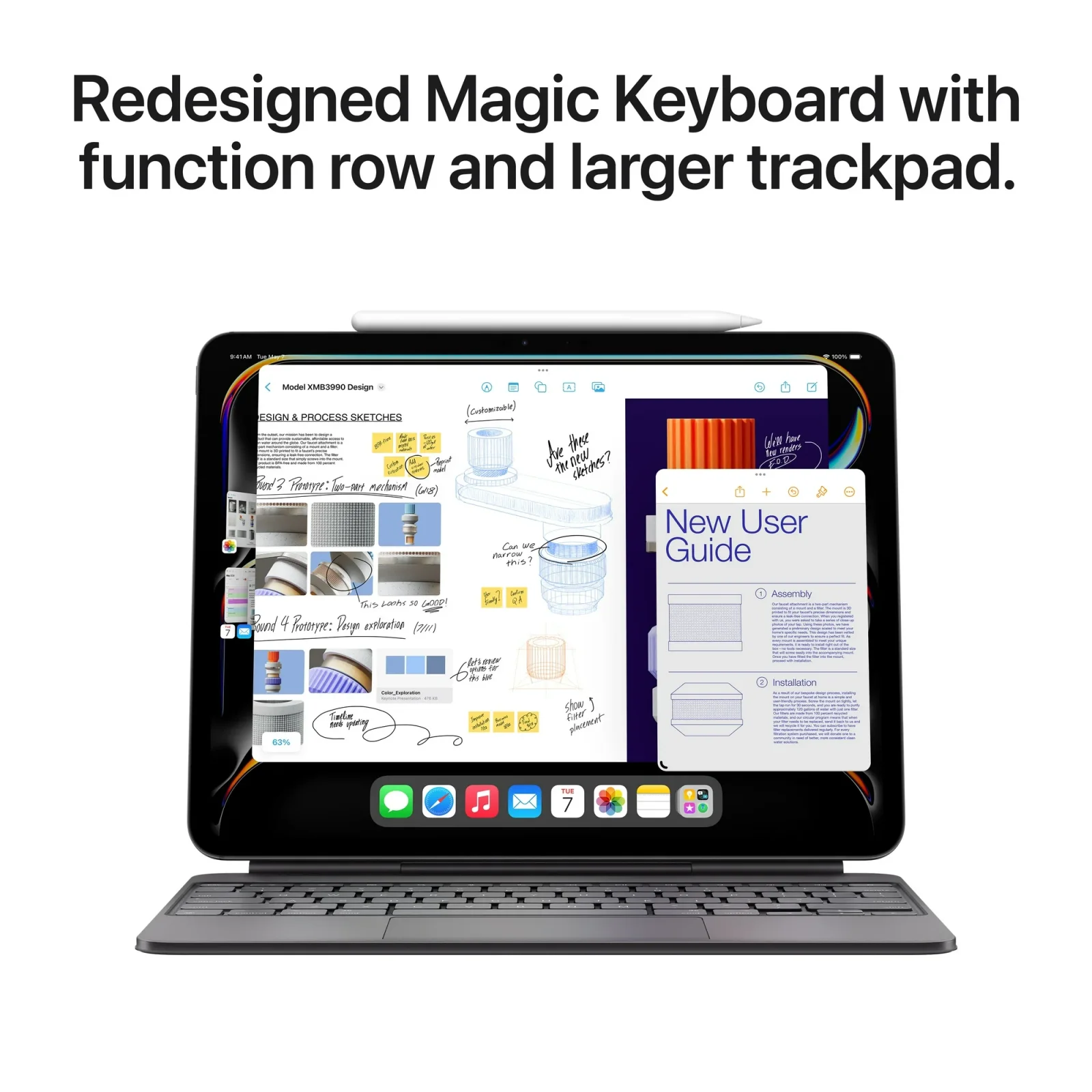 Apple IPAD PRO 13 WIFI 1TB SBNT-B&E 13-inch iPad Pro Wi‑Fi 1TB with nano-texture glass - Space Black view 4