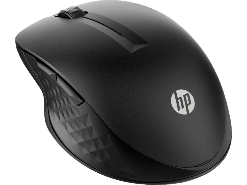 HP 430 Multi-Device Wireless Mouse A/P HP 430 Mouse - Bluetooth - USB Type A - Optical - 5 Button(s) - 4 Programmable Button(s) - Jet Black - Wireless - 2.40 GHz - 4000 dpi - Scroll Wheel - Symmetrical - 1 x AA Battery Supported