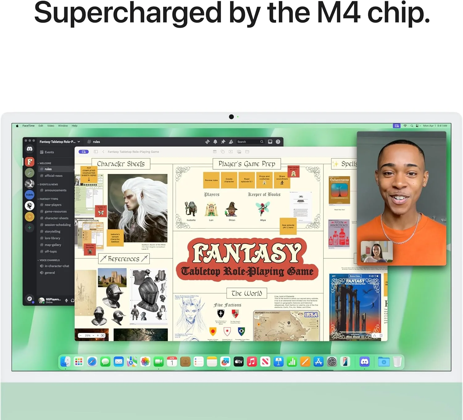 Apple IMAC 24 GRN/10CCPU/10CGPU/24GB/512-E&E 24-inch iMac with Retina 4.5K display: Apple M4 chip with 10‑core CPU and 10‑core GPU, 24GB, 512GB SSD - Green view 3
