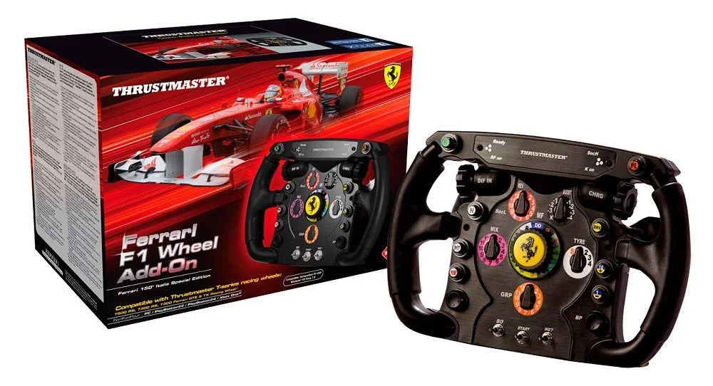 Thrustmaster 4160571 FERRARI F1 WHEEL ADD-ON1Official Ferrari® licensed