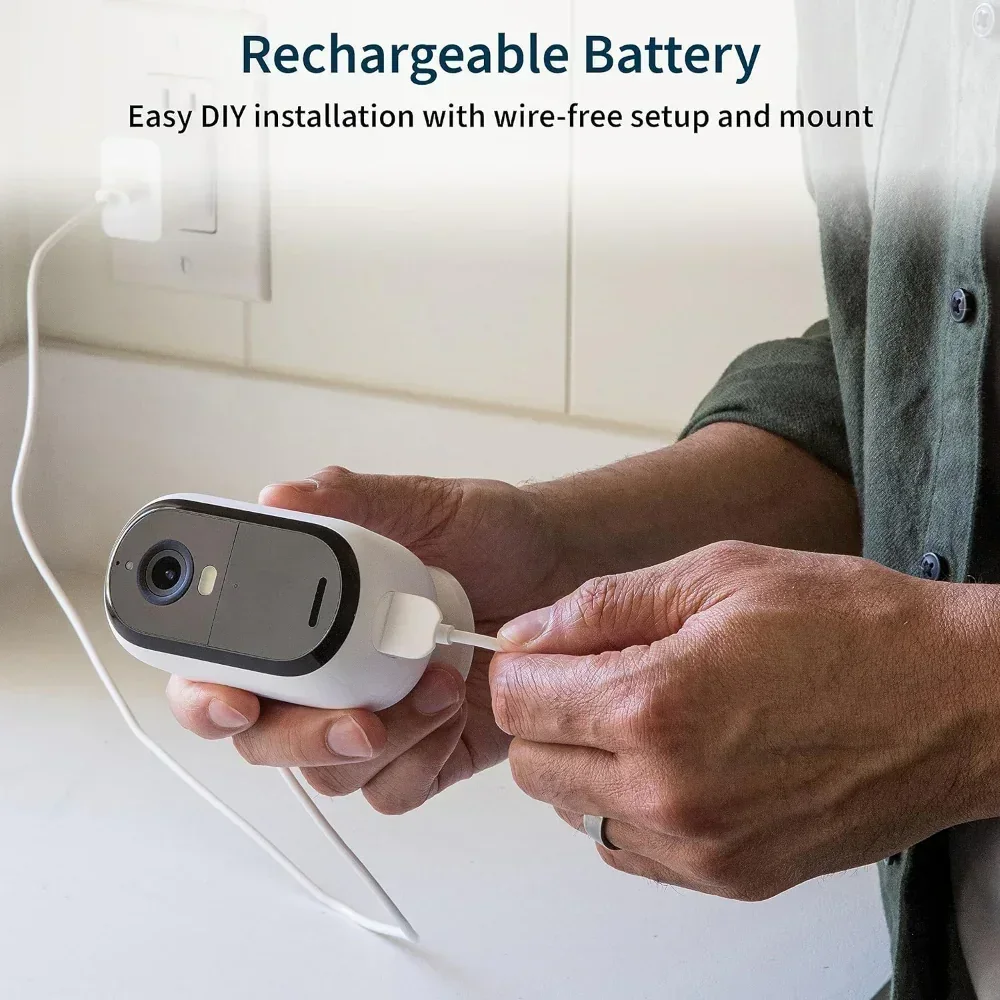 Arlo VMC3450 + VMB4540 Arlo Essential Outdoor Security Camera 2K (2nd Generation) view 3