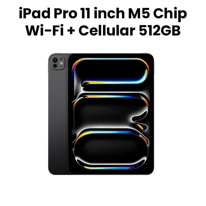 Apple IPAD PRO 11 WF CL 512GB SBLK-B&E 11-inch iPad Pro Wi‑Fi + Cellular 512GB with standard glass - Space Black