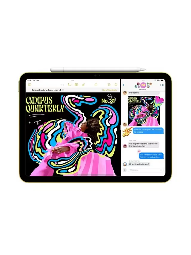Apple IPAD WF CL 256GB YLW-E&E 11-inch iPad Wi-Fi + Cellular 256GB - Yellow view 3