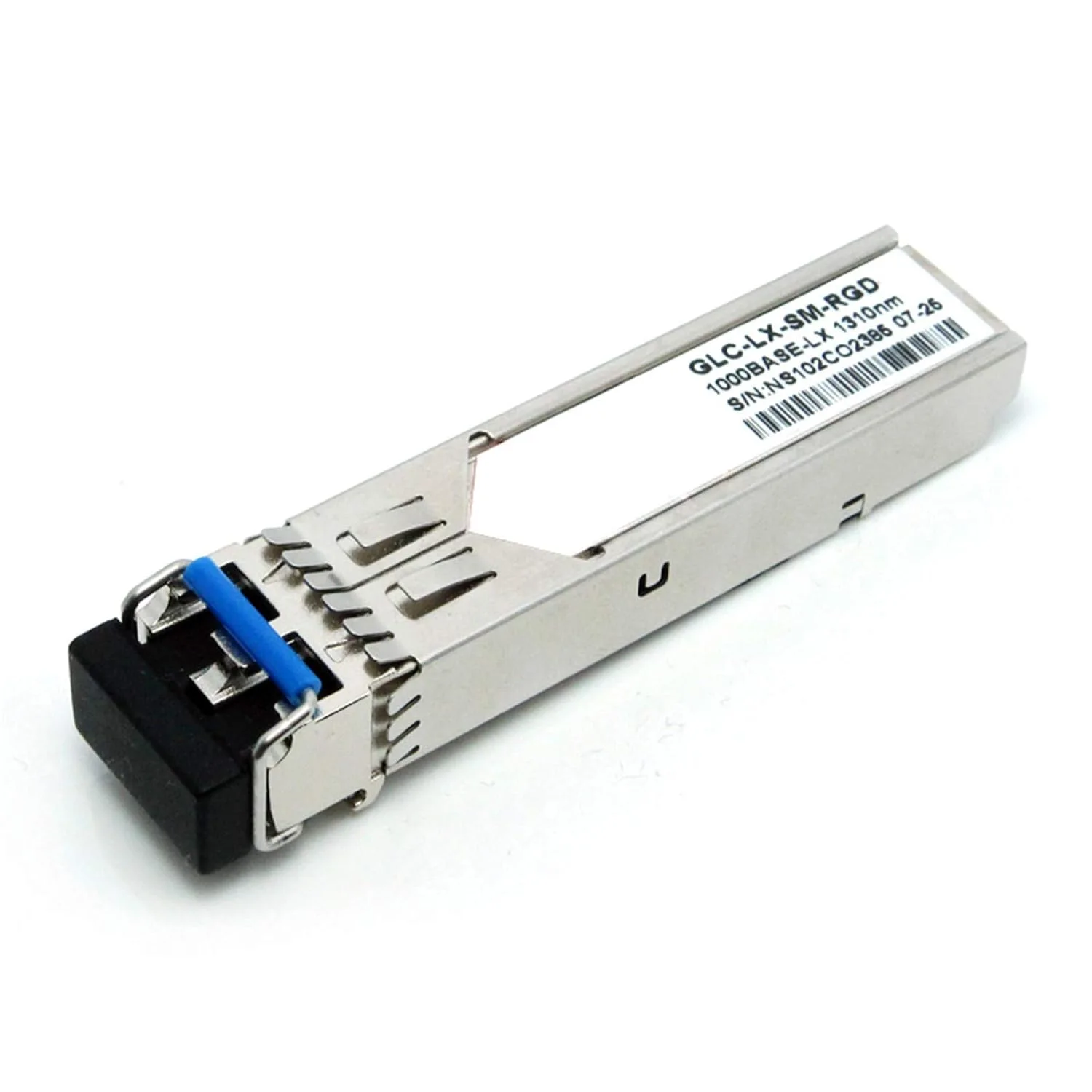 Cisco GLC-LX-SM-RGD-1000MBPS SNGL MODE RUGGED Cisco SFP (mini-GBIC) - 1 x LC Duplex 1000Base-LX/LH - For Data Networking - Optical Fiber - Single-mode - Gigabit Ethernet - 1000Base-LX/LH - Hot-swappable