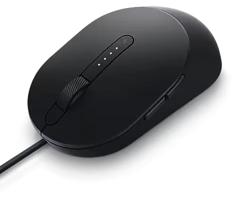 Dell WIRED LASER MOUSE MS3220 BLACK Kit - Dell Laser Wired Mouse MS3220 - Black - SnP view 2