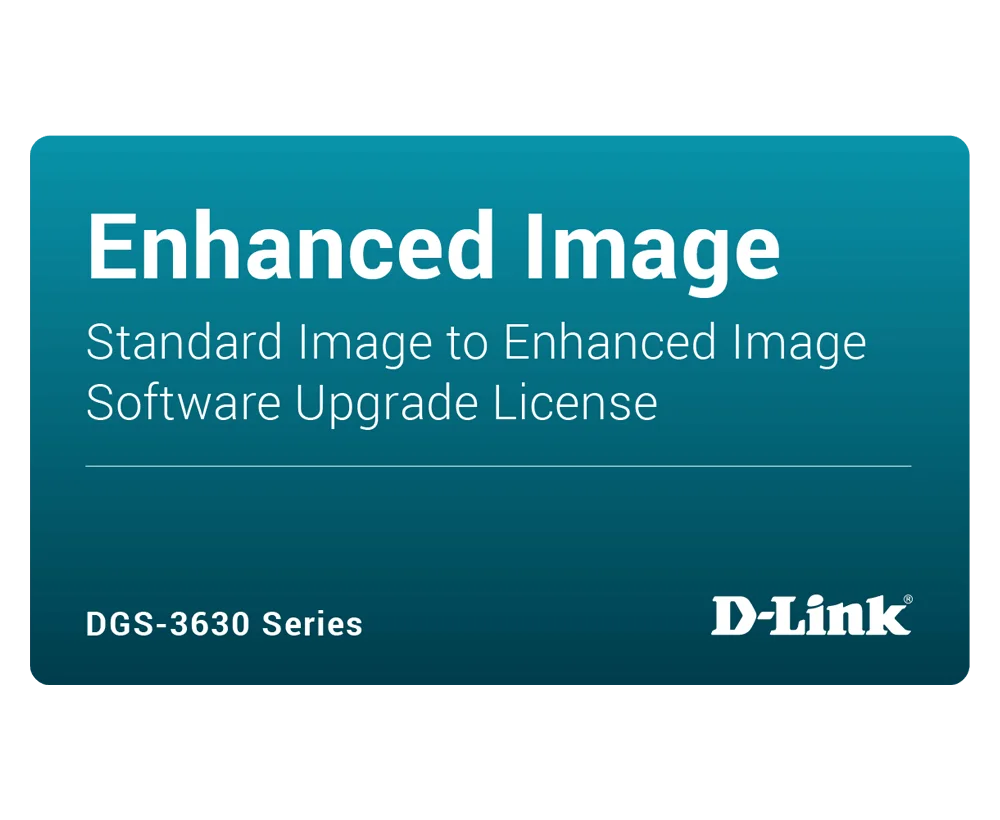 D-Link DGS-3630-28TC-SE-LIC DLMS License Pack (Upgrade from Standard Image to Enhanced Image for DGS-3630-28TC)
