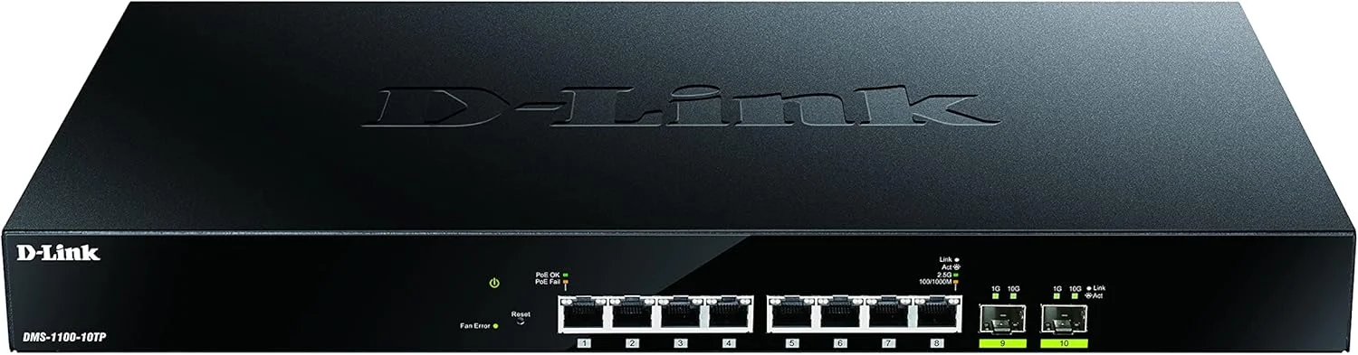 D-Link Smart Managed 2.5 Gigabit Ethernet Poe Switch