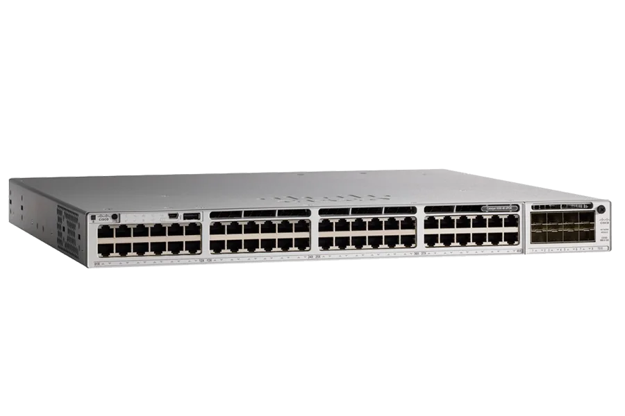 Cisco Catalyst 9300L 48p PoE Network Essentia Cisco Catalyst 9300 C9300L-48P-4G 48 Ports Manageable Ethernet Switch - 3 Layer Supported - Modular - 4 SFP Slots - Twisted Pair, Optical Fiber - Rack-mountable
