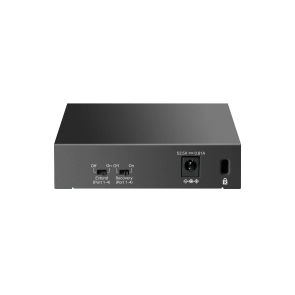 TP-Link LS105LP 5-Port 10/100 Mbps Desktop Switch with 4-Port PoE view 3