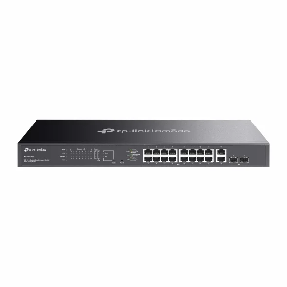 TP-Link Omada ES220GMP 20-Port Gigabit Easy Managed Switch with 16× PoE+ Ports