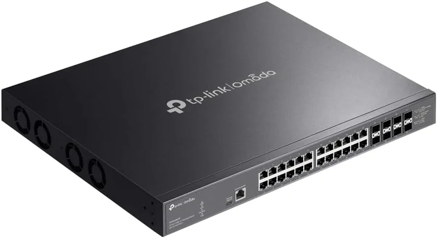 TP-Link Omada SX3832MPP 32-Port 10GE L2+ Managed Switch with 24× PoE++ Ports view 4