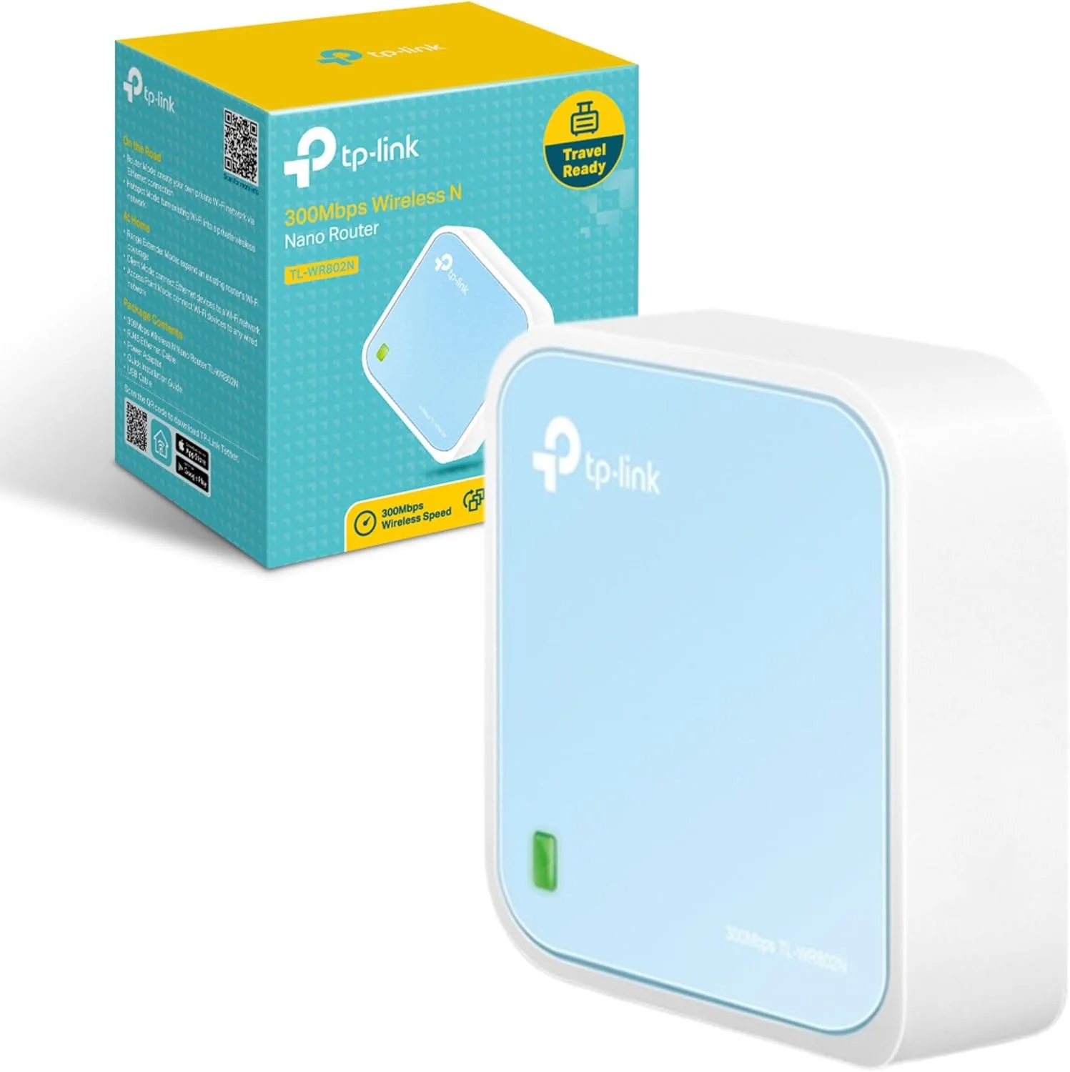 TP-Link TL-WR802N N300 Nano Pocket Wireless Router