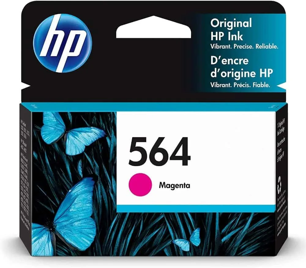 Hp 564 MAGENTA INK CART CB319WA HP 564 Original Inkjet Ink Cartridge - Magenta Pack - 300 Pages