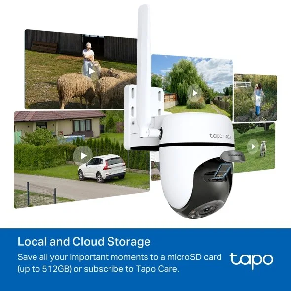 TP-Link Tapo C501GW Outdoor Pan/Tilt 4G LTE Security Camera view 2