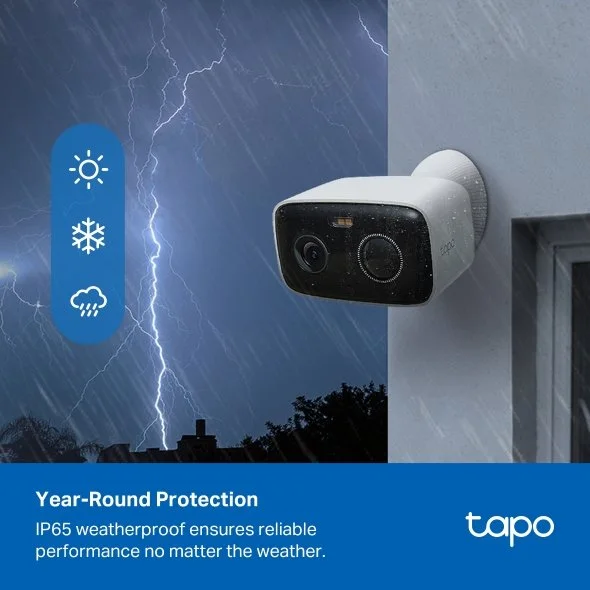 TP-Link Tapo TC80 Wire-Free 1080p Full HD Outdoor Security Camera view 3