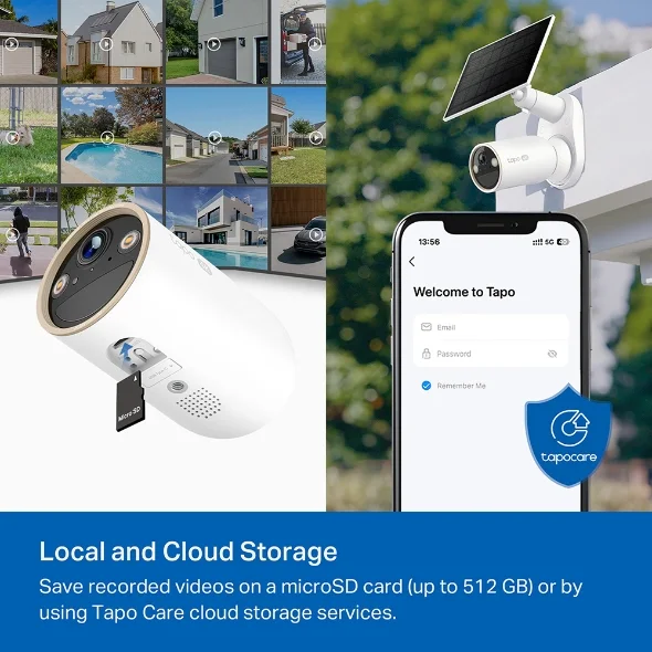 TP-Link Tapo C460 Kit 4K AI Outdoor Security Camera with Starlight Color Night Vision view 4