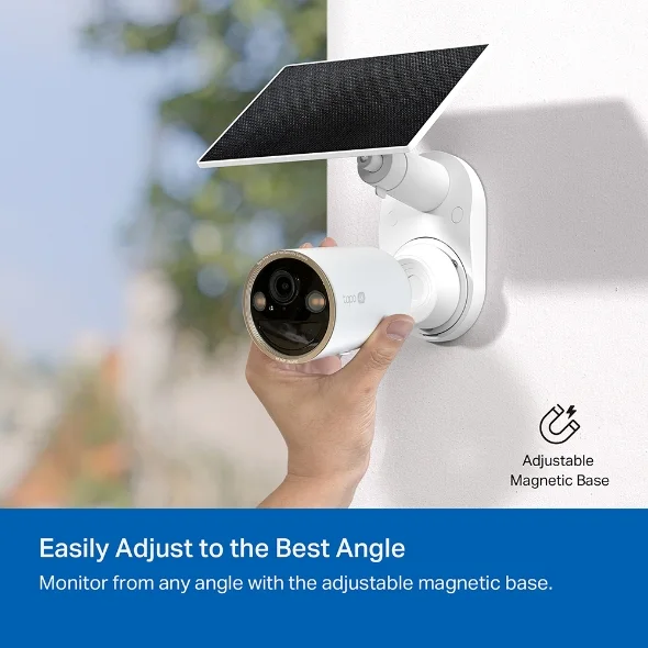 TP-Link Tapo C460 Kit 4K AI Outdoor Security Camera with Starlight Color Night Vision view 3