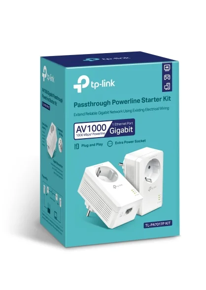 TP-Link TL PA7017P KIT AV1000 P/LINE STARTER KIT TL PA7017P KIT