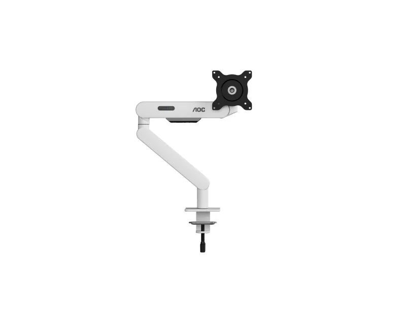 AOC PHI-AM400W AOC AM400G Mechanical Gas Spring System Single Monitor Arm (White)