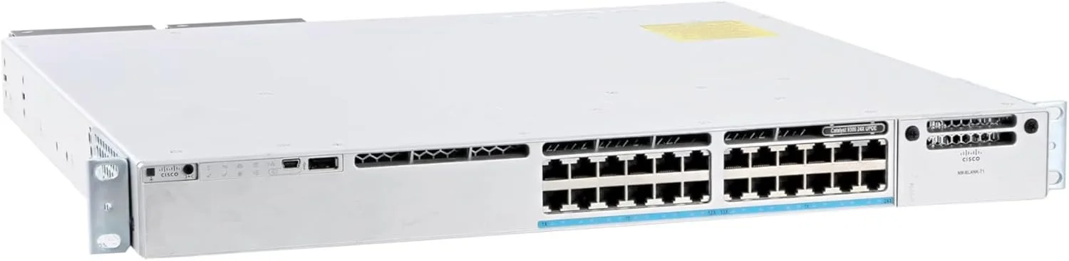 Cisco Catalyst 9300 24-port mGig and UPOE Net Cisco Catalyst 9300 C9300-24UX 24 Ports Manageable Ethernet Switch - Gigabit Ethernet - 10/100/1000Base-T - 2 Layer Supported - Twisted Pair - Rack-mountable