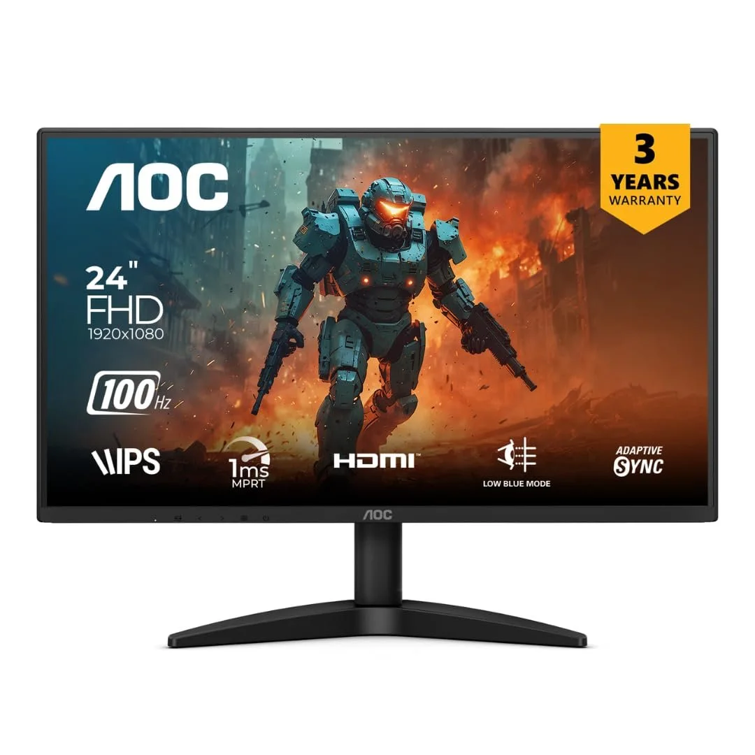 AOC PHI-24B36H AOC MONITOR 23.8" 24B36H IPS FHD LED ADAPTIVE SYNC 100HZ 1ms VGA HDMI FLICKER FREE LOW BLUE MODE