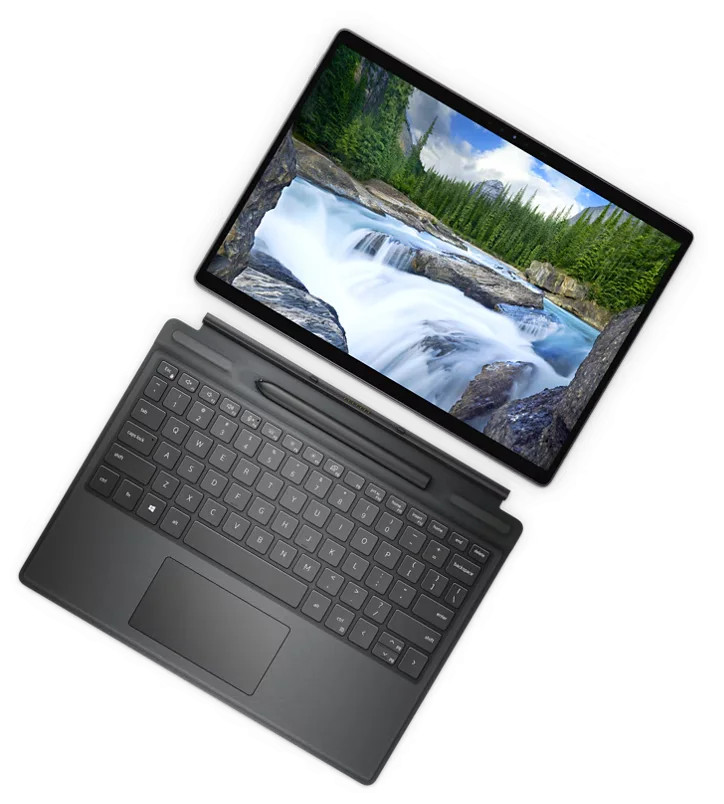 Dell 580-AJYJ Dell Latitude 7320 Detachable US English Travel Keyboard with Stylus PN7320A view 2