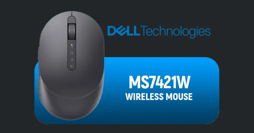 Dell 570-BBFM Dell Premier Rechargeable Wireless Mouse Black – MS7421W
