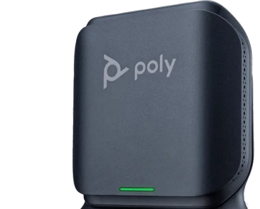 Hp Poly Rove M DECT D2 B4BS Poly Rove B4 DECT Phone Base Station - Black - 300 m Range - 30 x Handset Supported - 2000 Simultaneous Calls