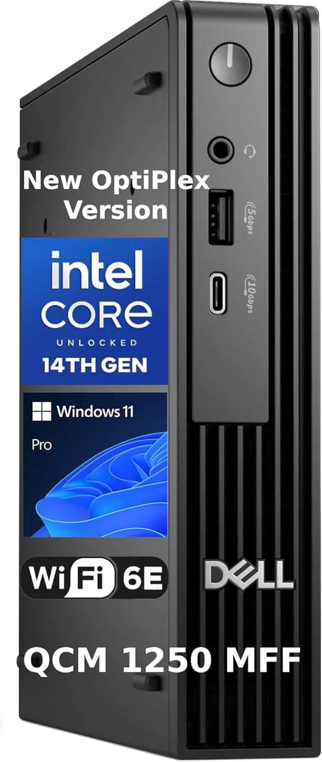 Dell DPQCM1250I58G512 Dell Pro Micro QCM1250| i5-14500T| Int.| 8GB|512GB SSD| WIFI