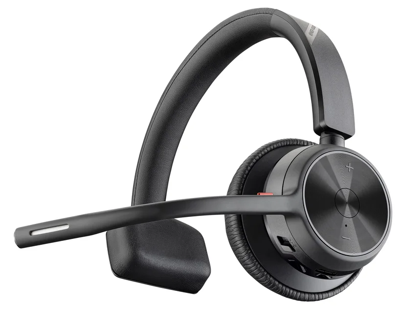 Hp Poly VFocus2 USB-C Headset Poly Voyager Focus 2 Wired/Wireless On-ear, Over-the-head Stereo Headset - Black - Siri, Google Assistant - Binaural - Supra-aural - 9100 cm - Bluetooth - 20 Hz to 20 kHz - 150 cm Cable - MEMS Technology, Electret Condenser, Discreet Microphone - Noise Canceling - USB Type C