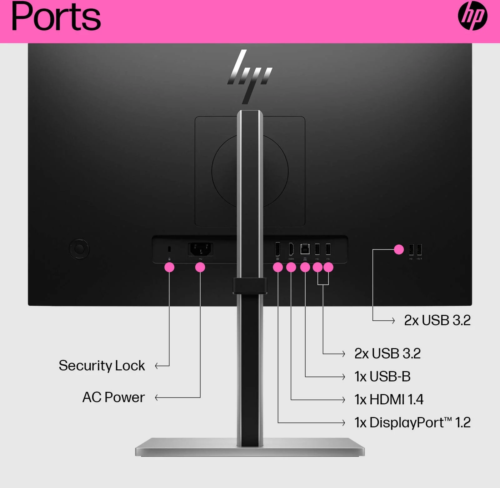 Hp E-SERIES E24T G5 23IN 16:9 WLED TOUCH MO HP E24t G5 24" Class LCD Touchscreen Monitor - 16:9 - 5 ms - 60.5 cm (23.8") Viewable - Advanced In-Cell Touch (AIT) - 10 Point(s) Multi-touch Screen - 1920 x 1080 - Full HD - In-plane Switching (IPS) Technology - 16.7 Million Colours - 300 cd/m² - Edge LED Backlight - HDMI - USB - DisplayPort - 1 x HDMI In - Black, Silver - 3 Year - USB Hub view 3