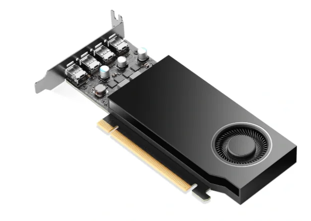 HP AV8J4AA HP NVIDIA RTX A1000 8 GB with Mini Bracket 4mDP Graphics view 3