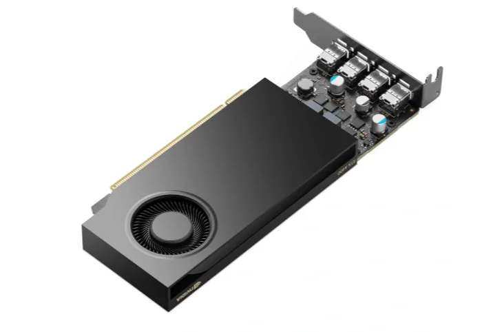 HP AV8J3AA HP NVIDIA RTX A400 4 GB with Mini Bracket 4mDP Graphics view 2