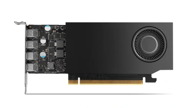 HP AV8J3AA HP NVIDIA RTX A400 4 GB with Mini Bracket 4mDP Graphics