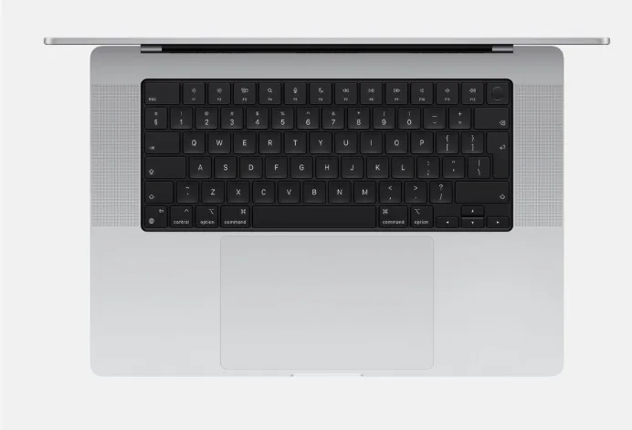 Apple MRX63ZP/A 14-inch MacBook Pro: Apple M3 Pro chip with 11‑core CPU and 14‑core GPU, 512GB SSD - Silver view 2