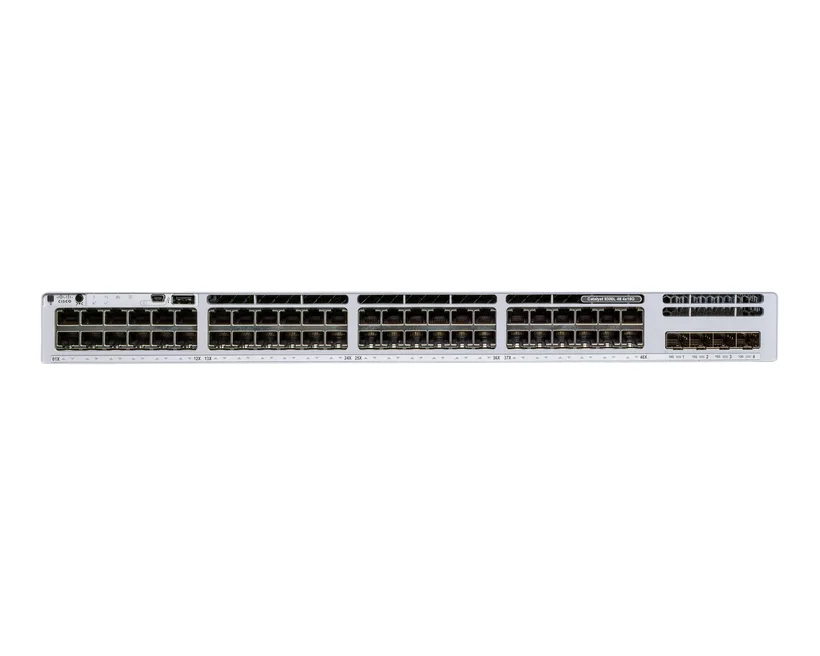 Cisco Catalyst 9300L 48p Full PoE Network Adv Cisco Catalyst 9300 C9300L-48PF-4X 48 Ports Manageable Ethernet Switch - 3 Layer Supported - Modular - 890 W PoE Budget - Twisted Pair, Optical Fiber - PoE Ports