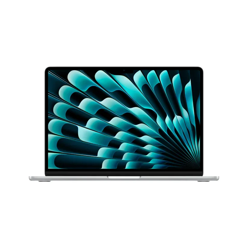 Apple MRXQ3ZP/A 13-inch MacBook Air: Apple M3 chip with 8-core CPU and 8-core GPU, 8GB, 256GB SSD - Silver