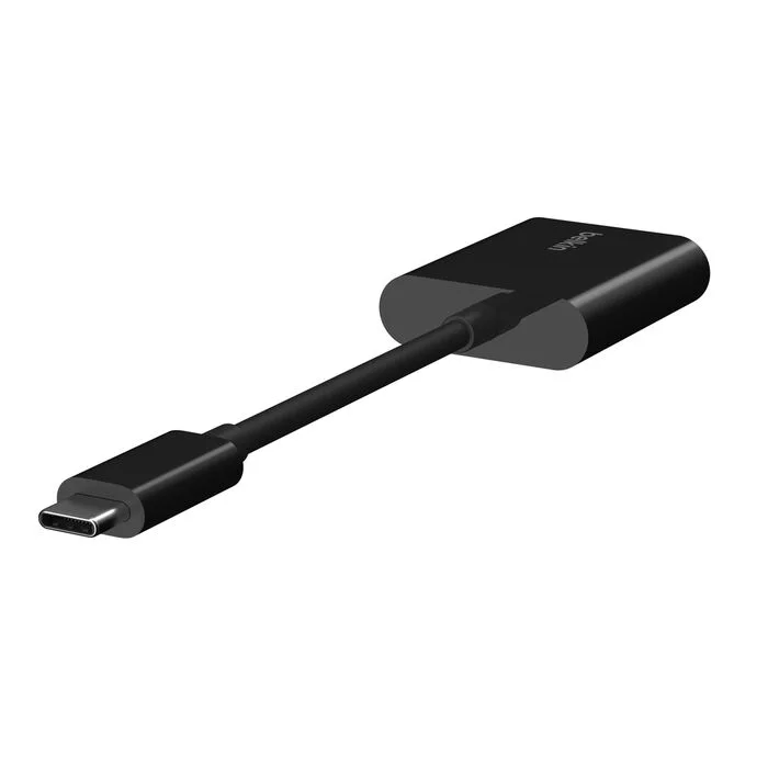 Belkin F7U081btBLK RockStar™ USB-C Audio + Charge Adapter view 4