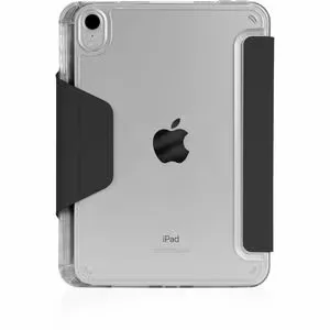 Stm opp (iPad mini A17 Pro/6th gen) AP - bla STM Goods Opp Carrying Case (Folio) Apple iPad mini (6th Generation), iPad mini (2024) Tablet - Black - 198.3 mm Height x 151.4 mm Width x 14.6 mm Depth view 3