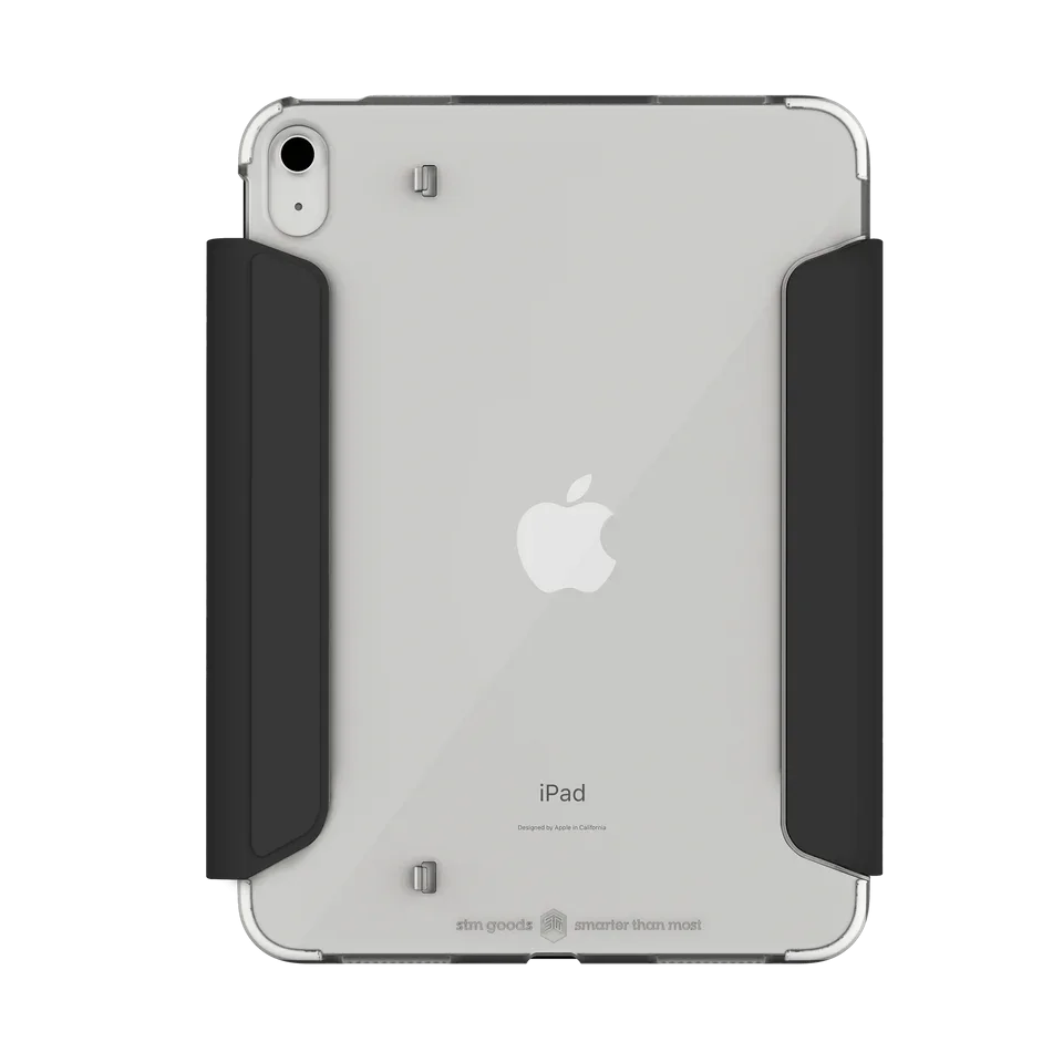 Stm STUDIO MAX IPAD A16/10TH GENAP-BLACK STM Goods Studio Max Carrying Case Apple iPad (10th Generation), iPad (11th Generation) Tablet - Black - Drop Resistant, Bump Resistant, Scratch Resistant - Polyurethane, Thermoplastic Polyurethane (TPU), Polycarbonate Body - 254 mm Height x 191 mm Width x 15 mm Depth view 4